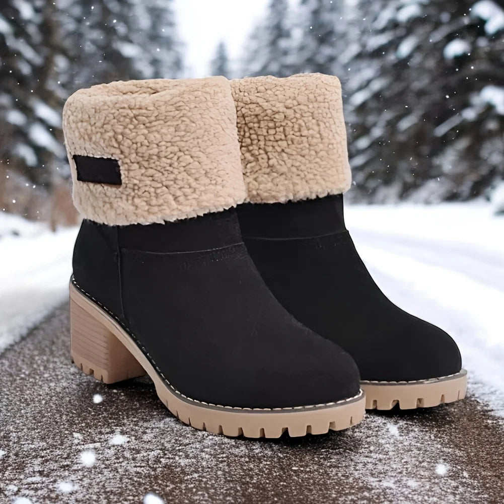 Faux Fur Snow Boots